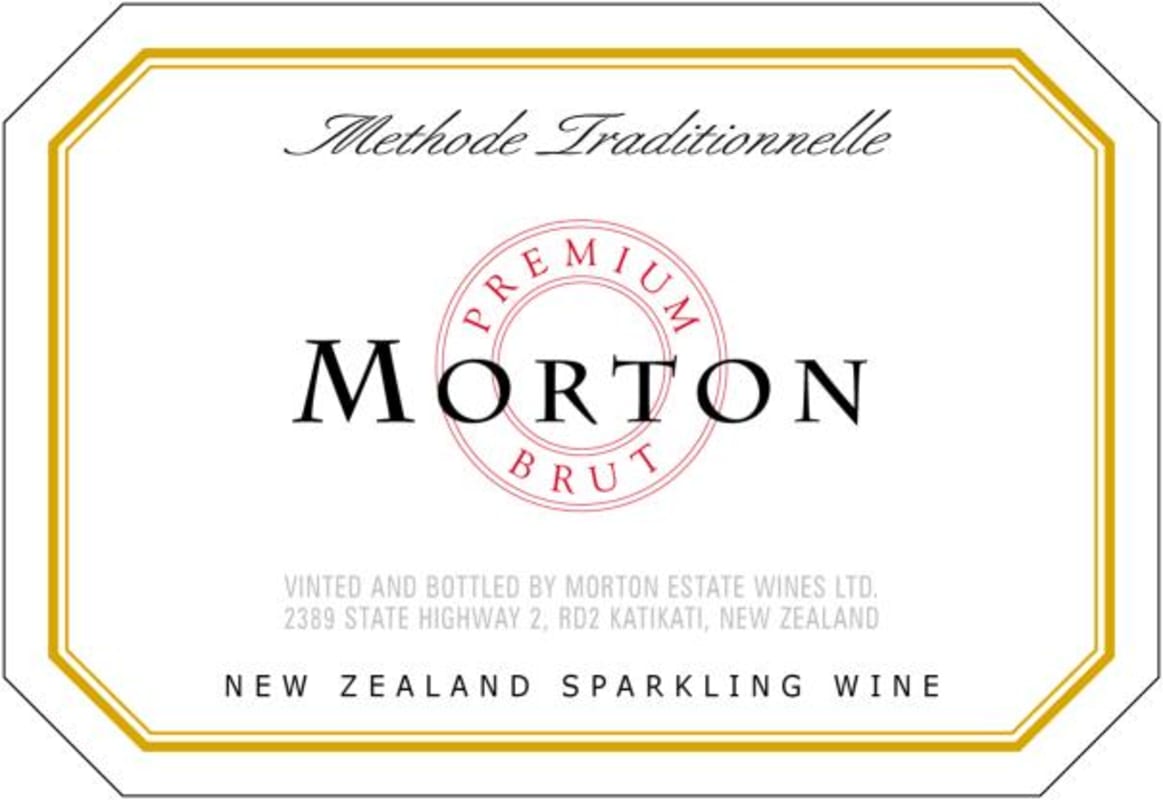 Morton Estate Premium Brut Front Label