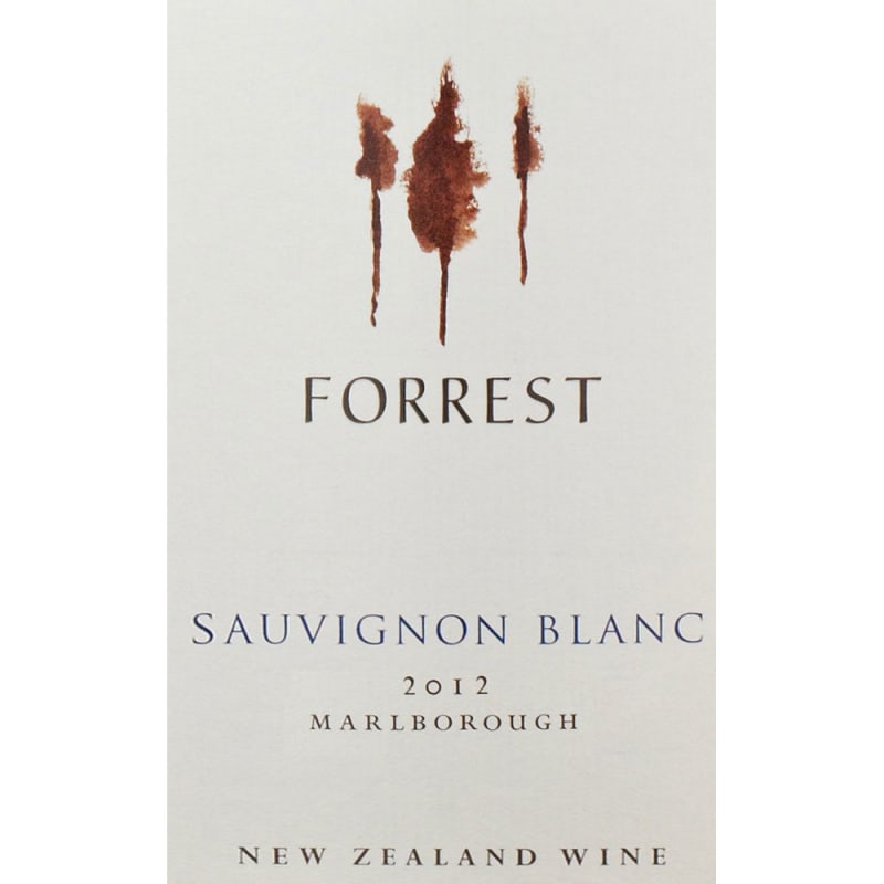 Forrest Estate Sauvignon Blanc 2013 Front Label