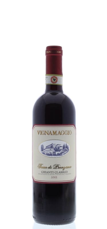 Vignamaggio Chianti Classico Terre di Prenzano 2012 Front Bottle Shot
