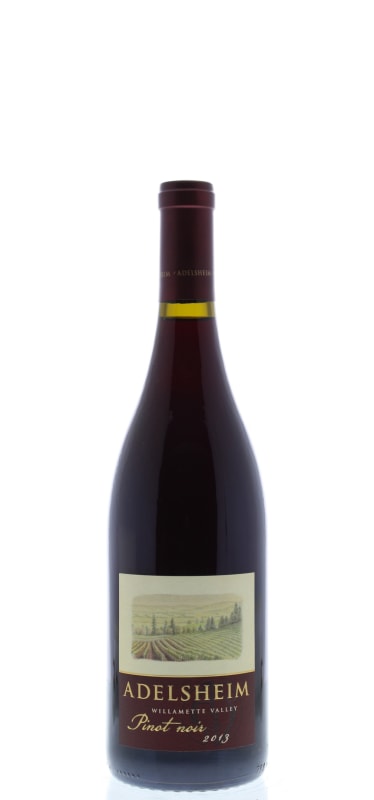 Adelsheim Willamette Valley Pinot Noir 2013 Front Bottle Shot
