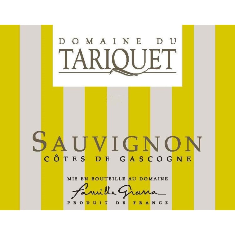Domaine du Tariquet Sauvignon Blanc 2014 Front Label
