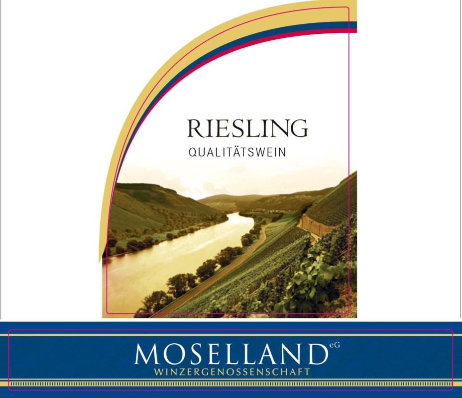 Moselland Riesling 2013 Front Label