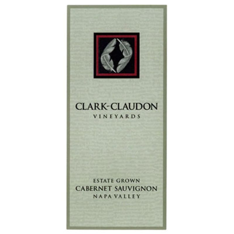 Clark-Claudon Estate Cabernet Sauvignon 2010 Front Label
