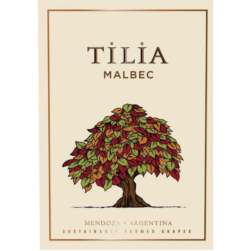 Tilia Malbec 2014 Front Label