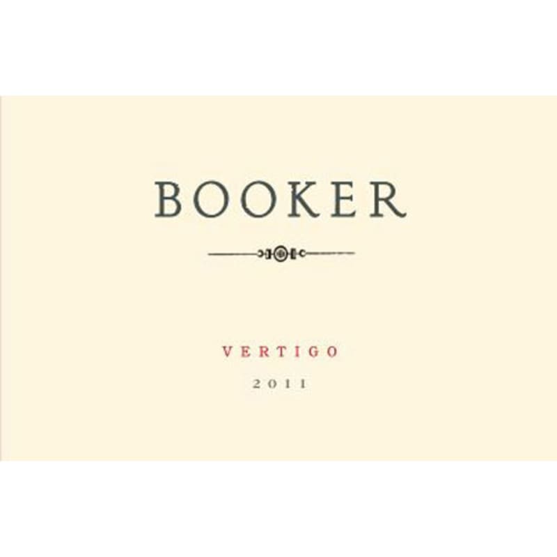 Booker Vineyard Vertigo (1.5 Liter Magnum) 2011 Front Label