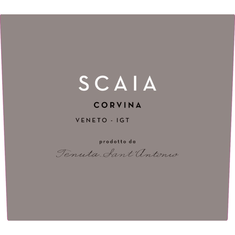 Scaia Corvina 2013 Front Label