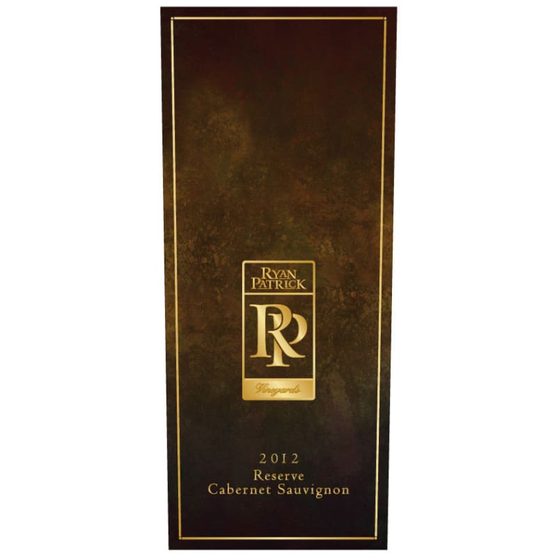 Ryan Patrick Reserve Cabernet Sauvignon 2012 Front Label