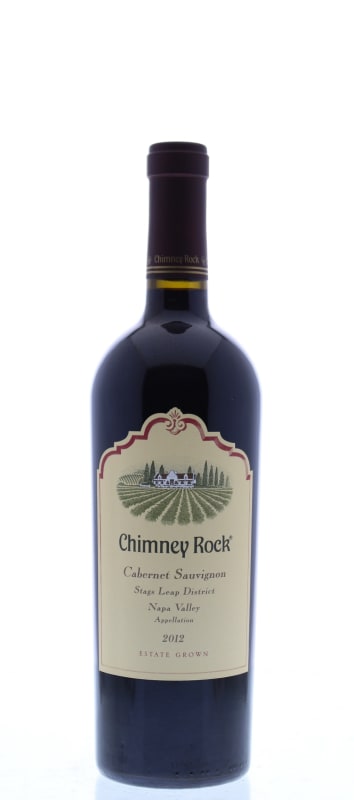 Chimney Rock Stags Leap District Cabernet Sauvignon 2012 Front Bottle Shot