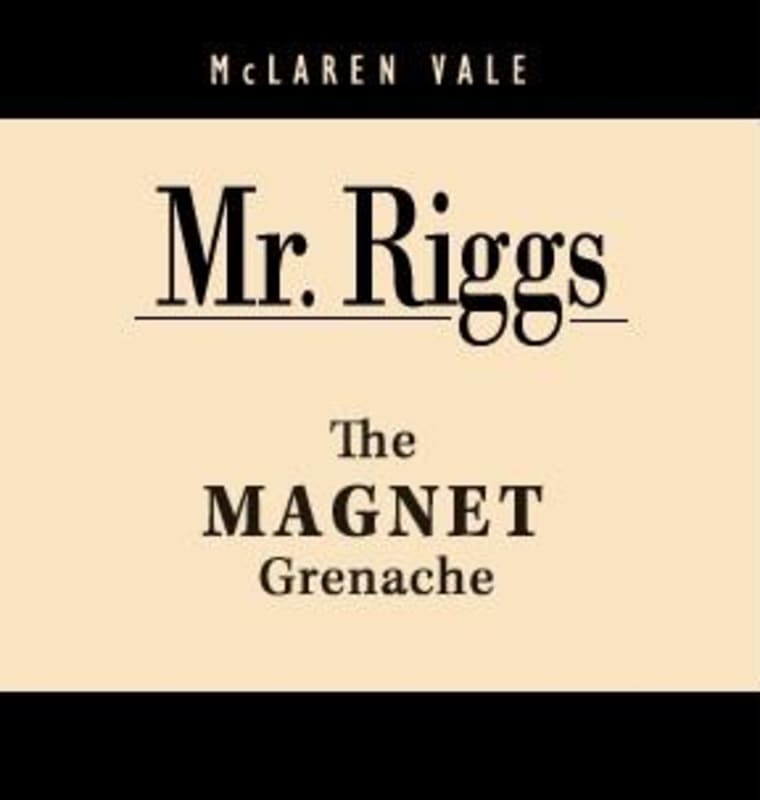 Mr. Riggs The Magnet Grenache 2013 Front Label