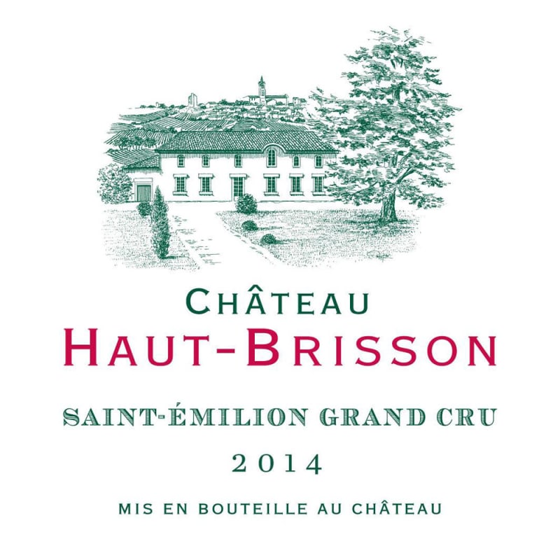 Chateau Haut-Brisson 2014 Front Label