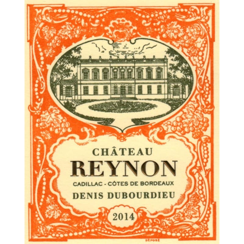 Chateau Reynon 2014 Front Label