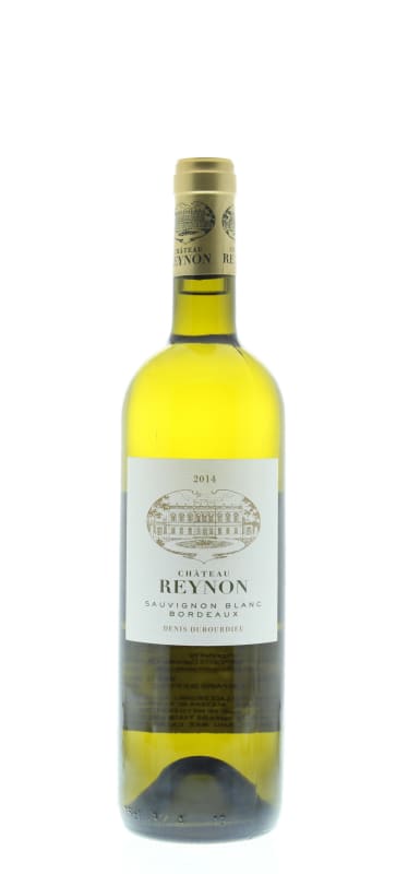 Chateau Reynon Blanc 2014 Front Bottle Shot