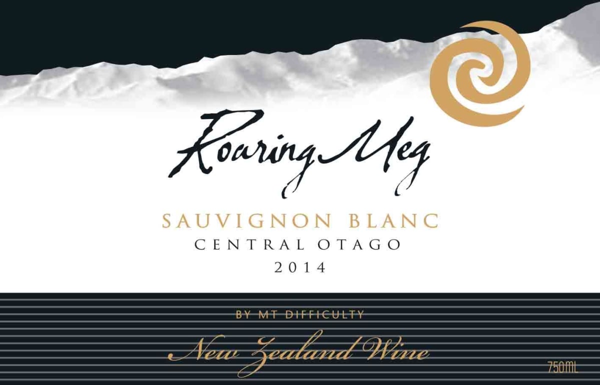 Mt Difficulty Roaring Meg Sauvignon Blanc 2014 Front Label
