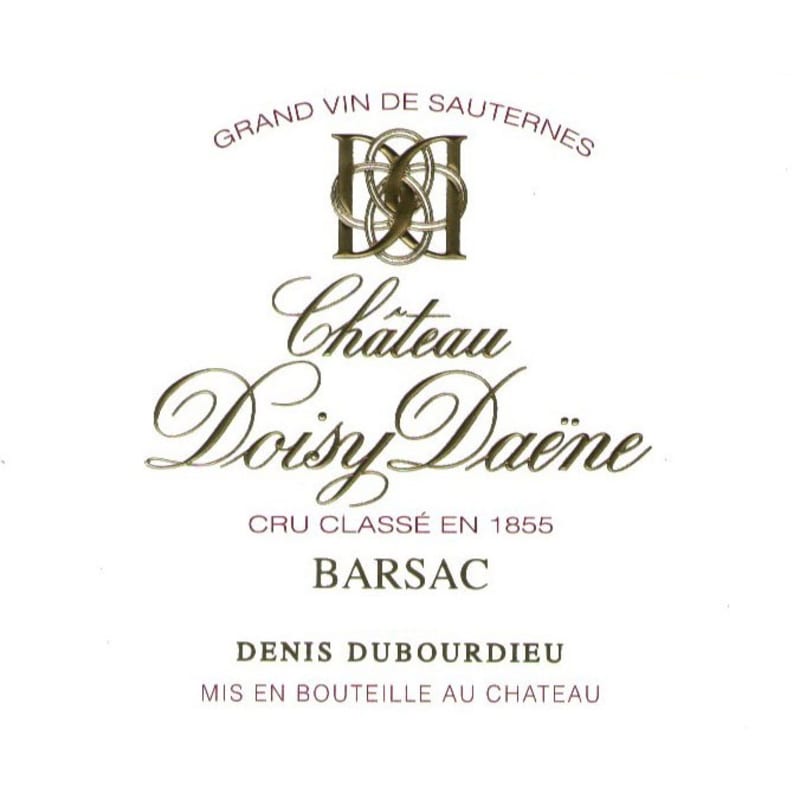 Chateau Doisy Daene 2014 Front Label