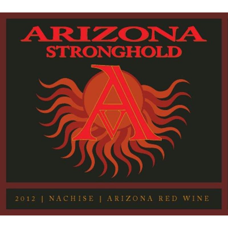 Arizona Stronghold Nachise Red 2012 Front Label