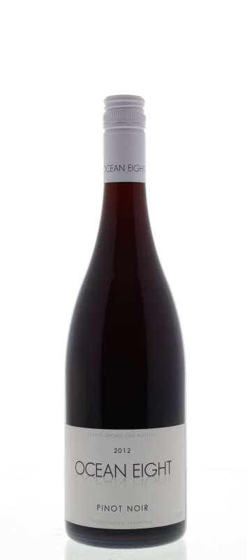 Ocean Eight Pinot Noir 2012 Front Bottle Shot