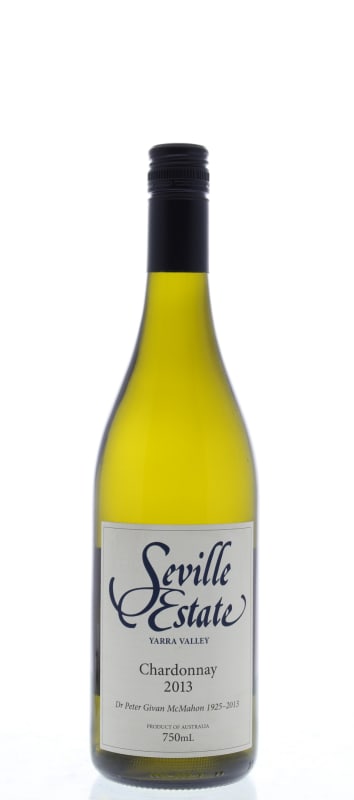 Seville Estate Chardonnay 2013 Front Bottle Shot