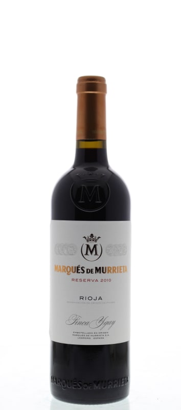 Marques de Murrieta Rioja Reserva 2010 Front Bottle Shot