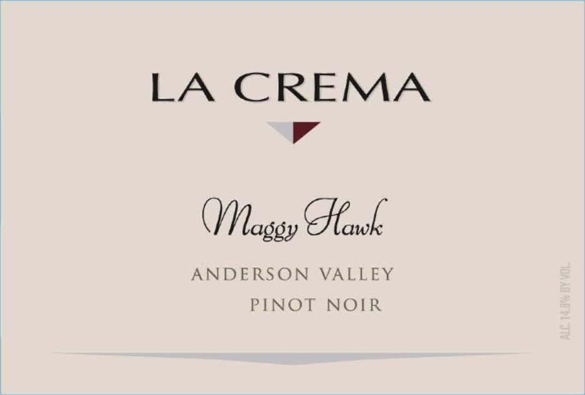 La Crema Maggy Hawk Pinot Noir 2009 Front Label