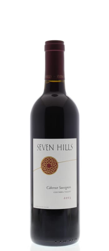 Seven Hills Winery Columbia Valley Cabernet Sauvignon 2013 Front Bottle Shot