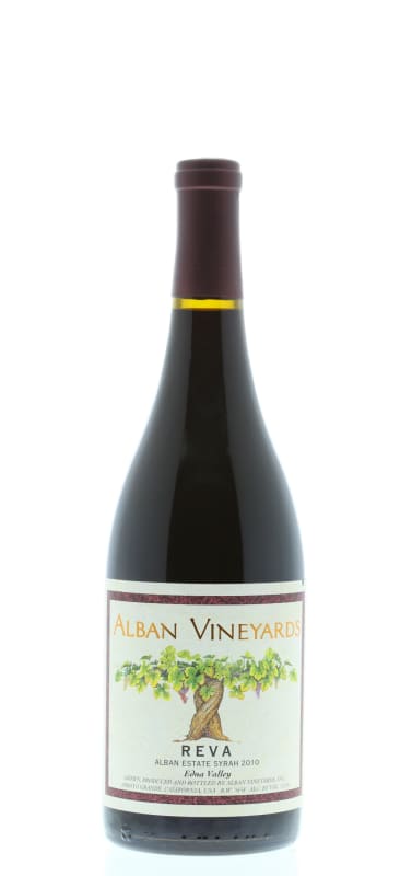 Alban Reva Estate Syrah 2010 Front Bottle Shot