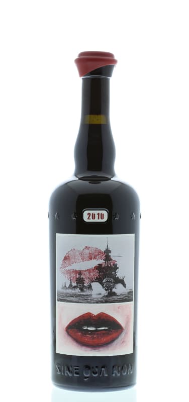 Sine Qua Non Stockholm Syndrome Eleven Confession Vineyard Syrah 2010 Front Bottle Shot