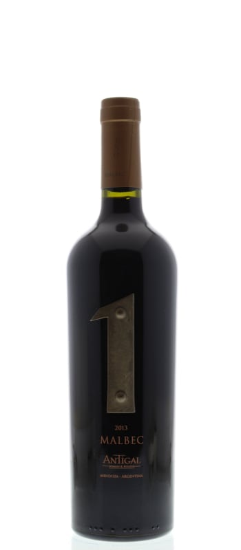 Antigal Uno Malbec 2013 Front Bottle Shot