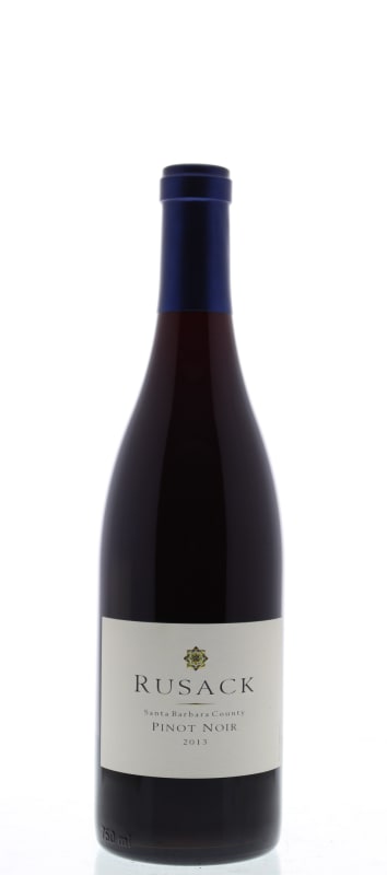 Rusack Santa Barbara Pinot Noir 2013 Front Bottle Shot