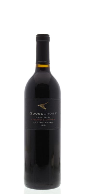 Goosecross State Lane Cabernet Sauvignon 2010 Front Bottle Shot