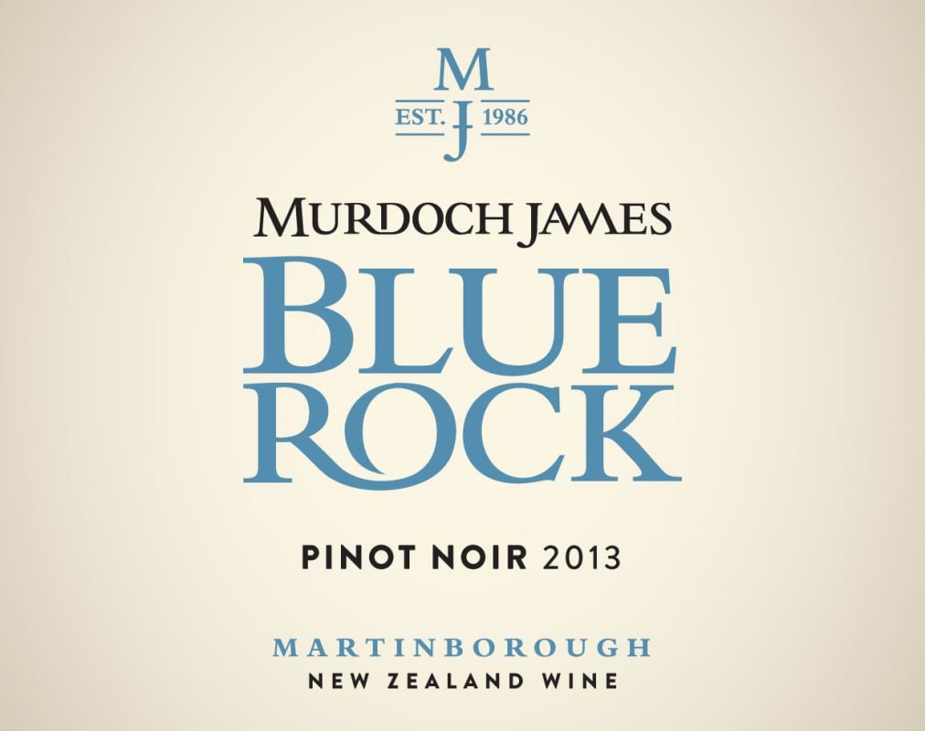 Murdoch James Blue Rock Pinot Noir 2013 Front Label