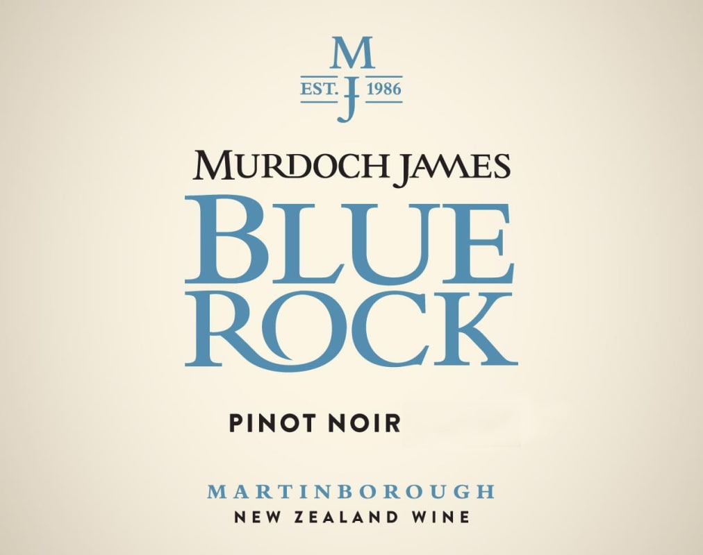 Murdoch James Blue Rock Pinot Noir 2014 Front Label