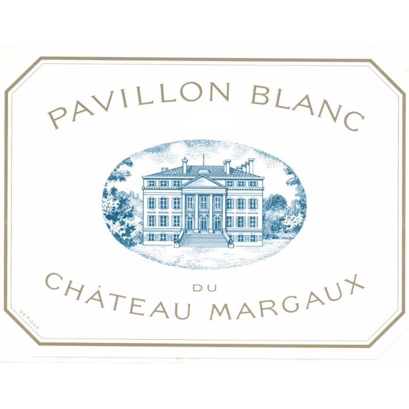 Chateau Margaux Pavillon Blanc 2014 Front Label