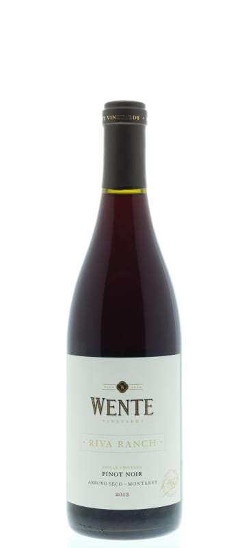 Wente Riva Ranch Pinot Noir 2013 Front Bottle Shot