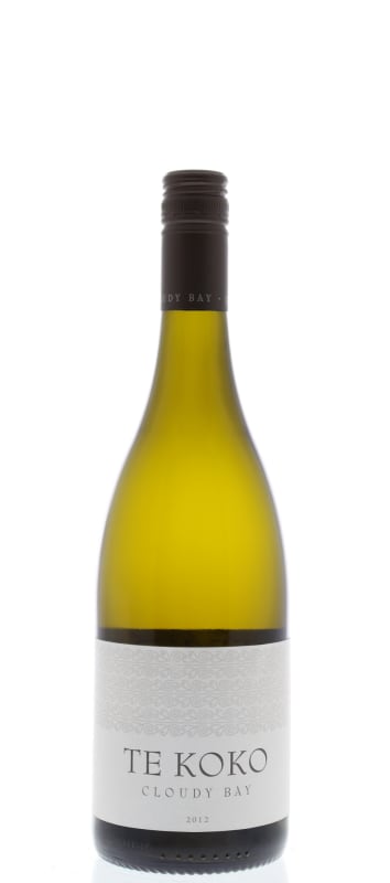 Cloudy Bay Te Koko Sauvignon Blanc 2012 Front Bottle Shot