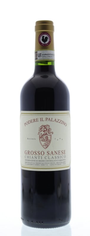 Podere Il Palazzino Chianti Classico Grosso Sanese 2009 Front Bottle Shot