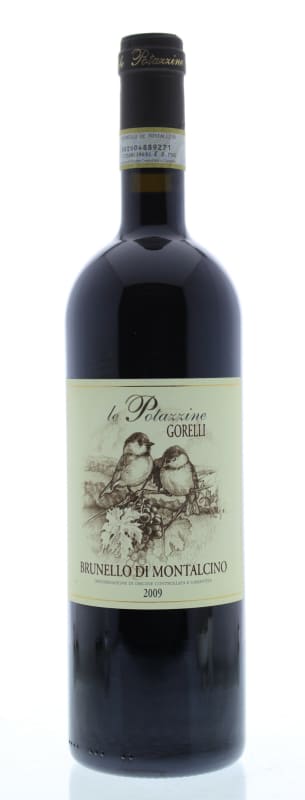 Le Potazzine Gorelli Brunello di Montalcino 2009 Front Bottle Shot