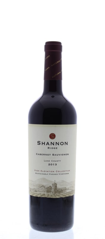 Shannon Ridge High Elevation Cabernet Sauvignon 2013 Front Bottle Shot