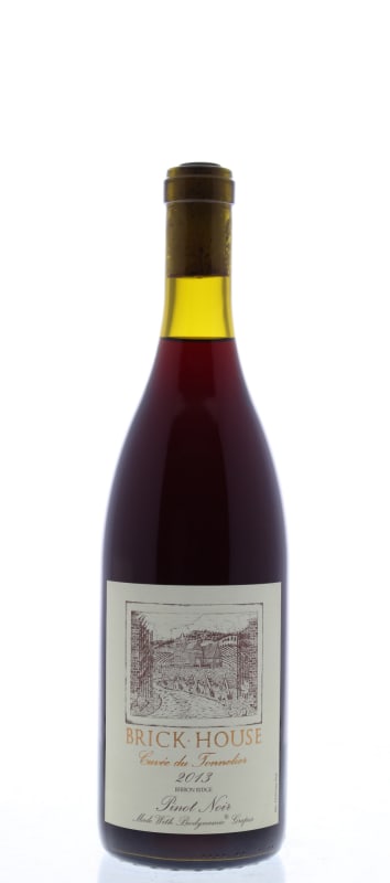 Brick House Cuvee du Tonnelier Pinot Noir 2013 Front Bottle Shot