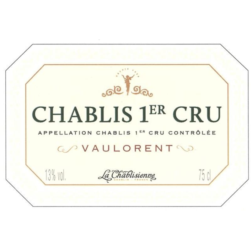 La Chablisienne Chablis Vaulorent Premier Cru 2011 Front Label