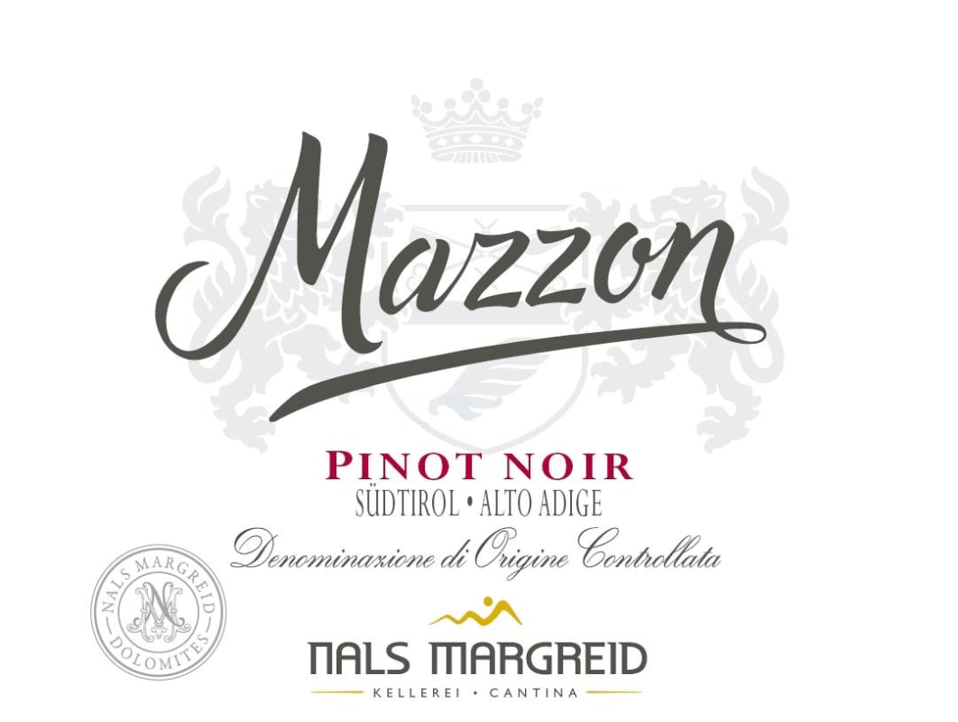 Nals Margreid Mazzon Pinot Noir 2011 Front Label