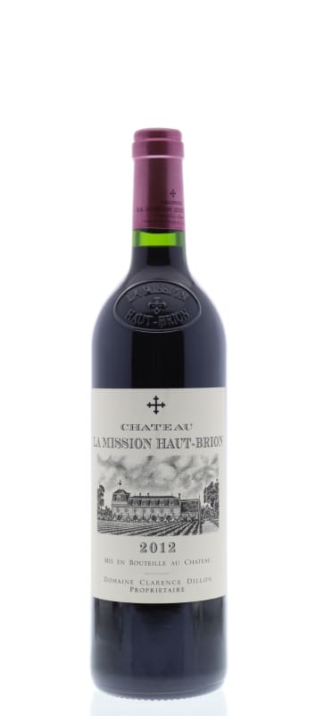 Chateau La Mission Haut-Brion 2012 Front Bottle Shot
