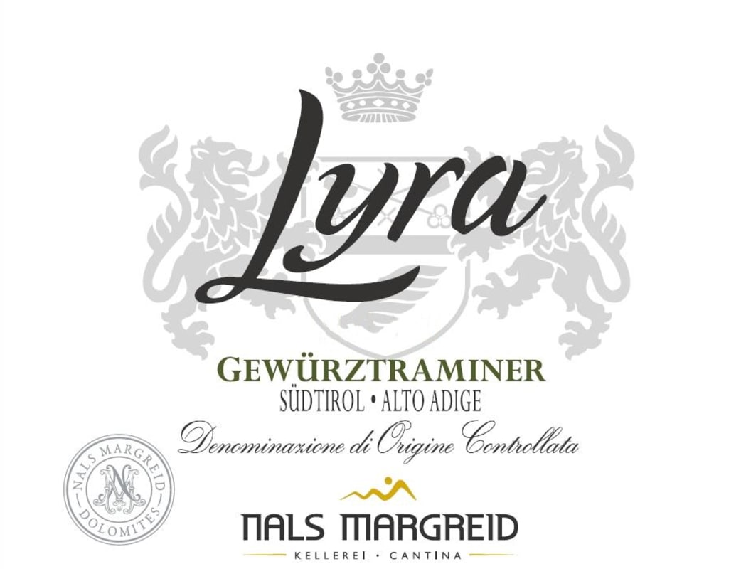 Nals Margreid Sudtirol-Alto Adige Lyra Gewurztraminer 2014 Front Label