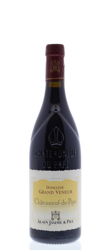 Domaine Grand Veneur Chateauneuf-du-Pape 2012 Front Bottle Shot