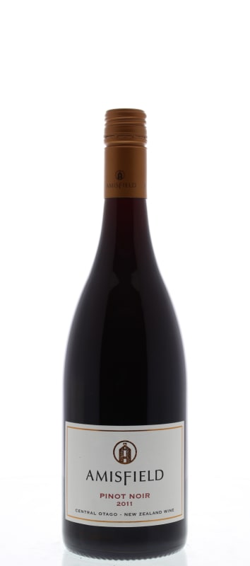 Amisfield Pinot Noir 2011 Front Bottle Shot