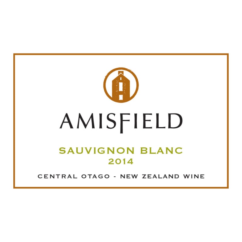 Amisfield Sauvignon Blanc 2014 Front Label