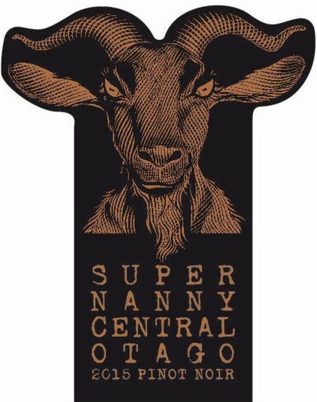 Nanny Goat Super Nanny Pinot Noir 2015 Front Label