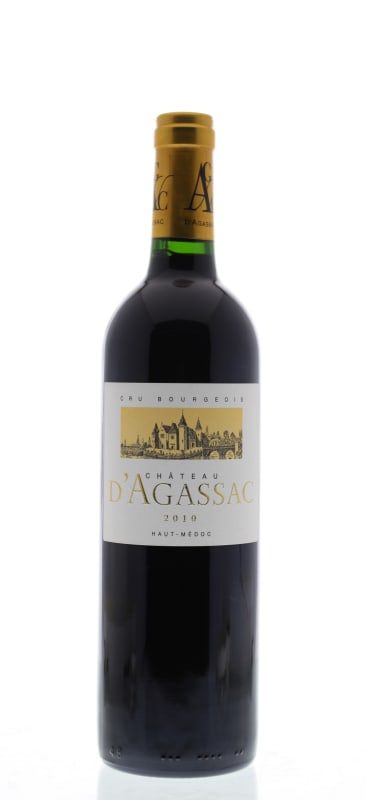 Chateau d'Agassac 2010 Front Bottle Shot