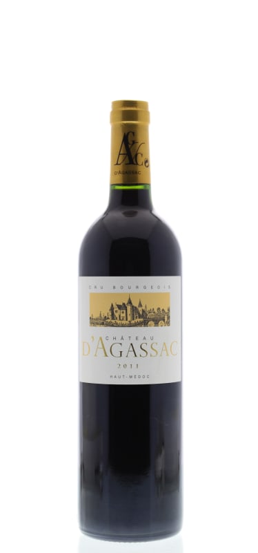 Chateau d'Agassac 2011 Front Bottle Shot