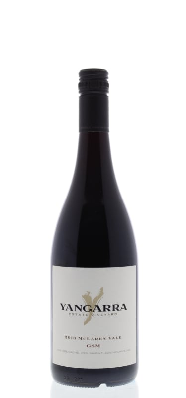 Yangarra GSM 2013 Front Bottle Shot