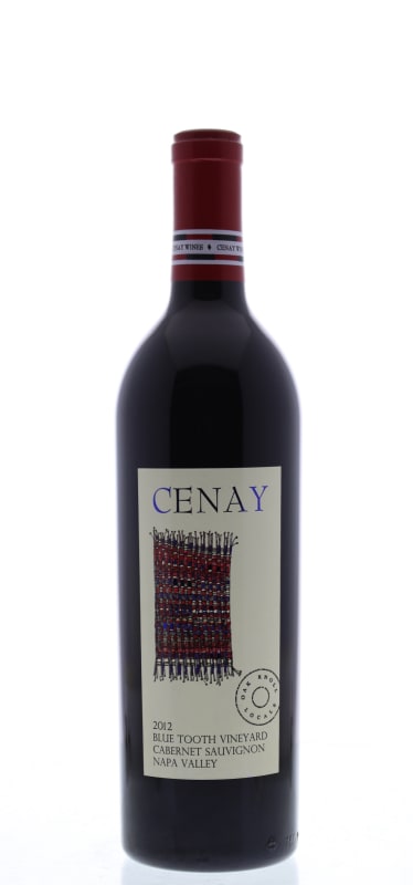 Cenay Blue Tooth Vineyard Cabernet Sauvignon 2012 Front Bottle Shot